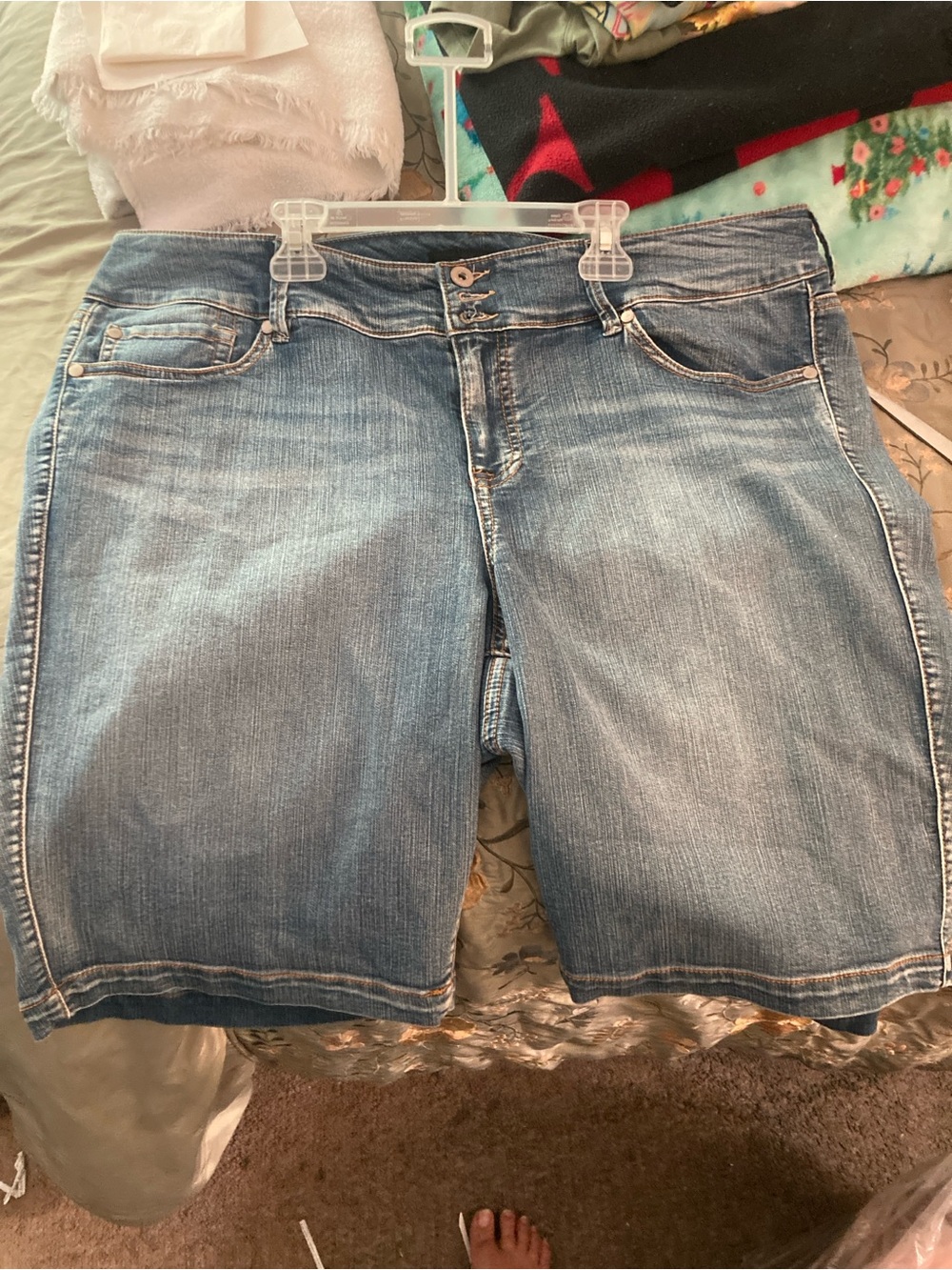 torrid Denim High-Rise Medium Blue Jeans